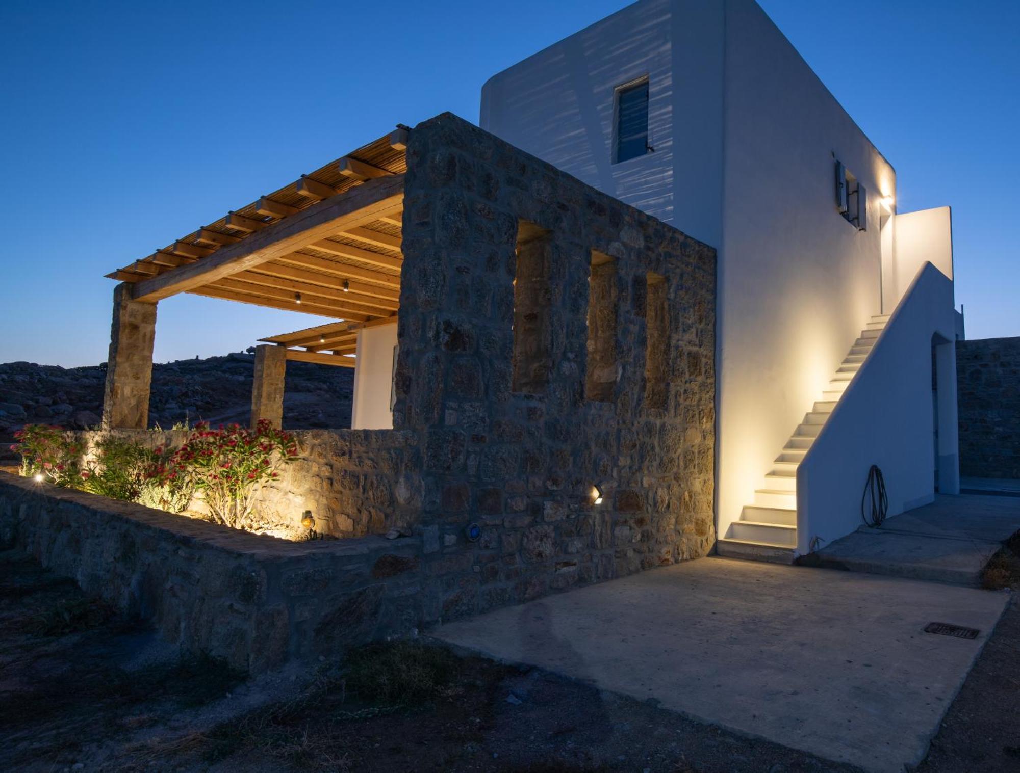 Miamis Villas Mykonos II Mykonos Town エクステリア 写真