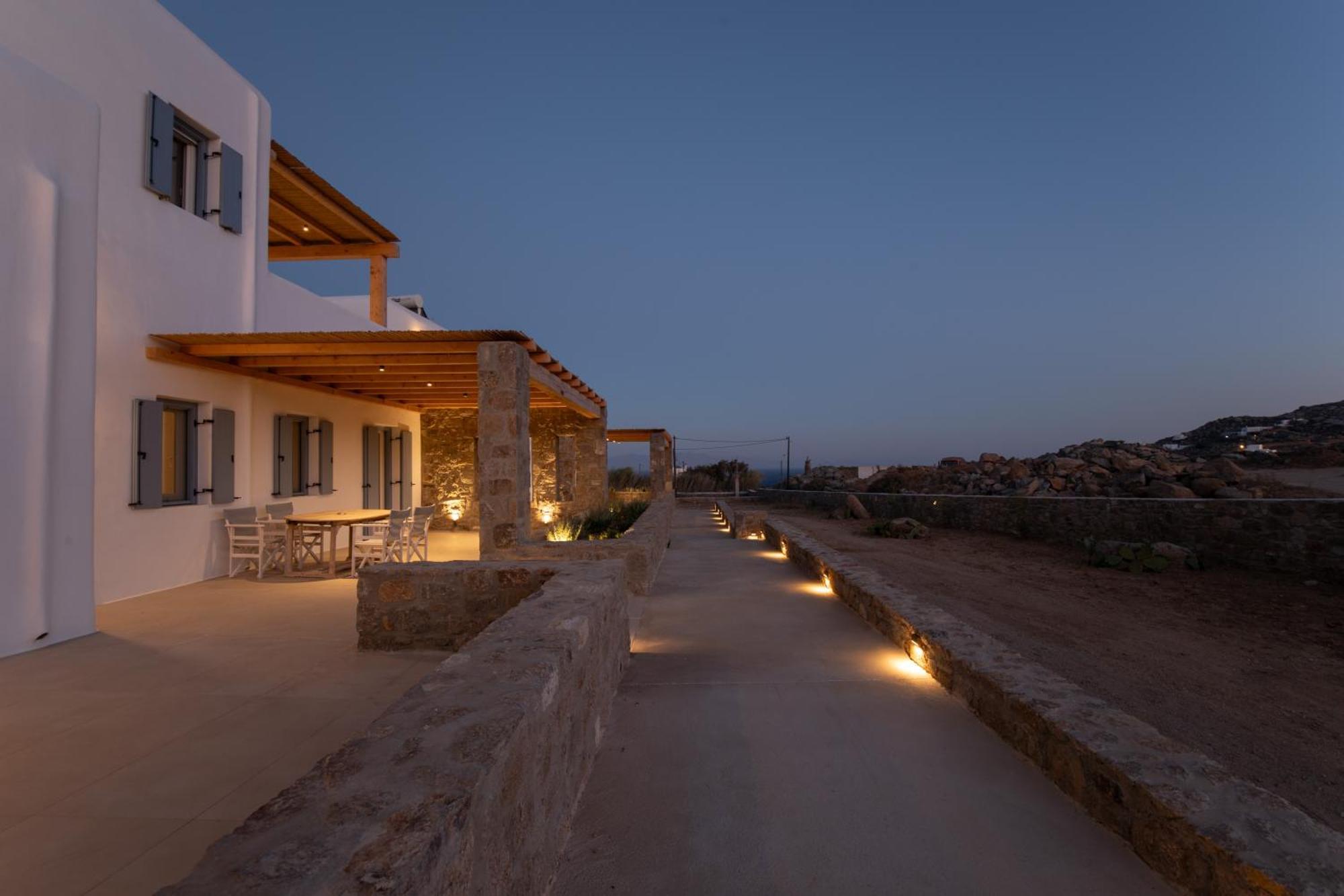 Miamis Villas Mykonos II Mykonos Town エクステリア 写真