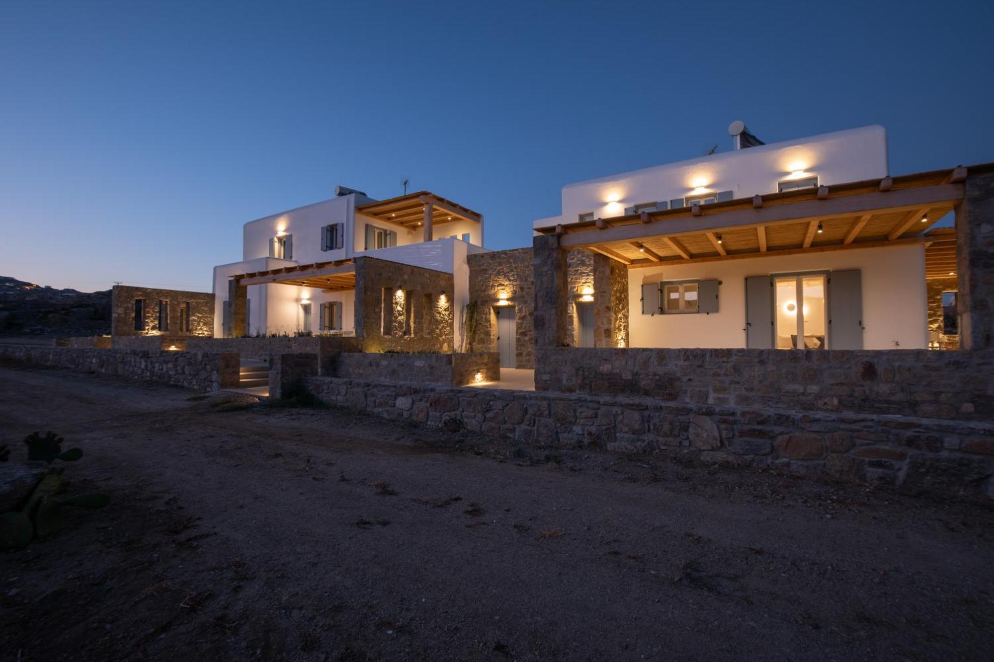 Miamis Villas Mykonos II Mykonos Town エクステリア 写真