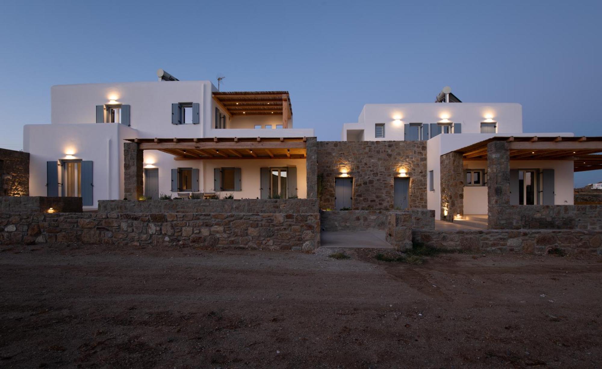 Miamis Villas Mykonos II Mykonos Town エクステリア 写真